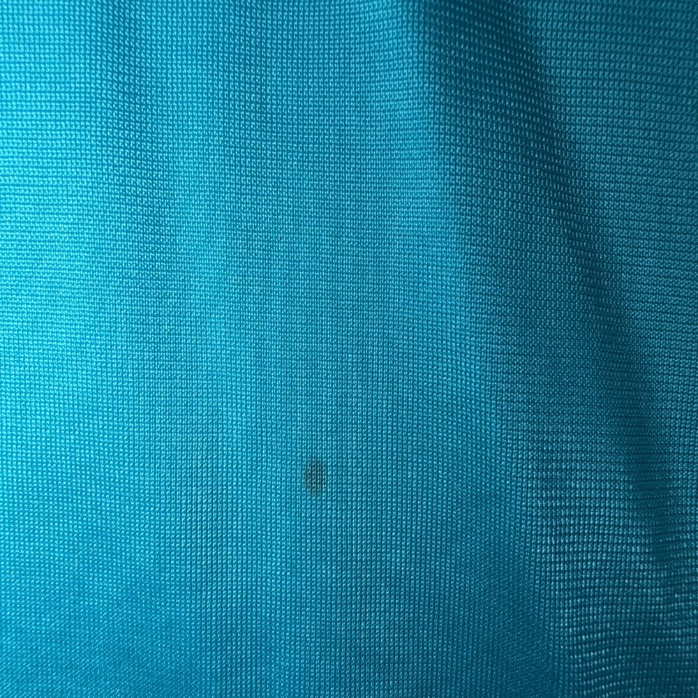 Shadowline Short Nightgown & Matching Robe Size Small Turquoise Blue nylon - Picture 5 of 16